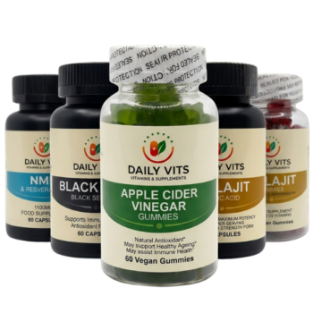 Daily Vits Complete Wellness Bundle – 5 Products for £50 + Free Shipping